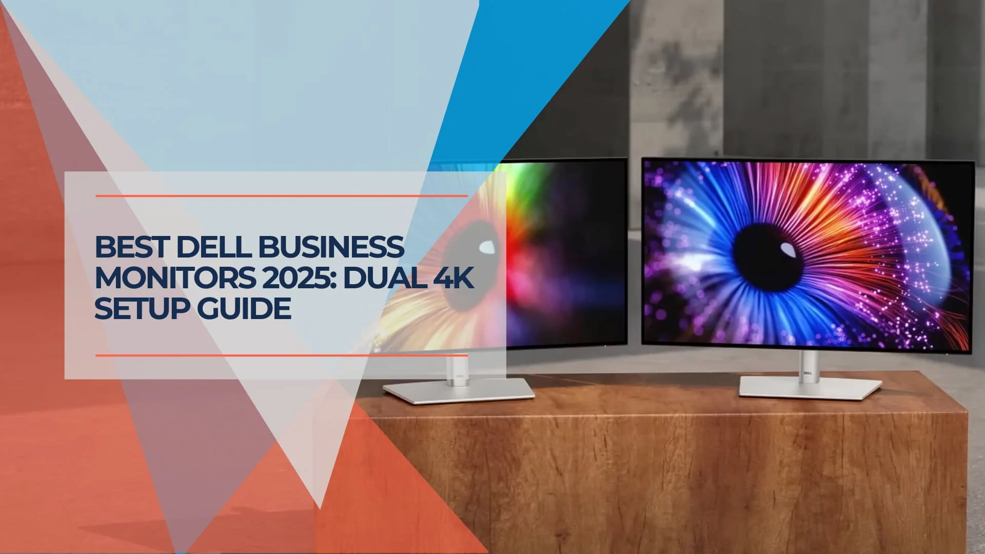 Dell 4K Dual Monitor Setup for Business Under $2,000