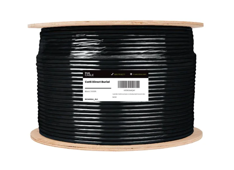 TrueCable Cat6 CMX — Best Outdoor / Direct Burial