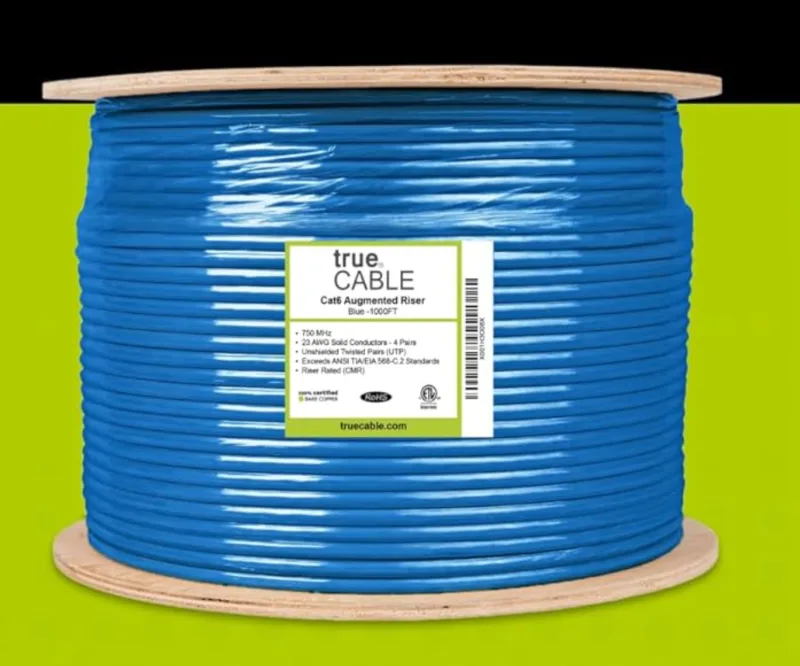 TrueCable Cat6A CMR — Best for Business Installs