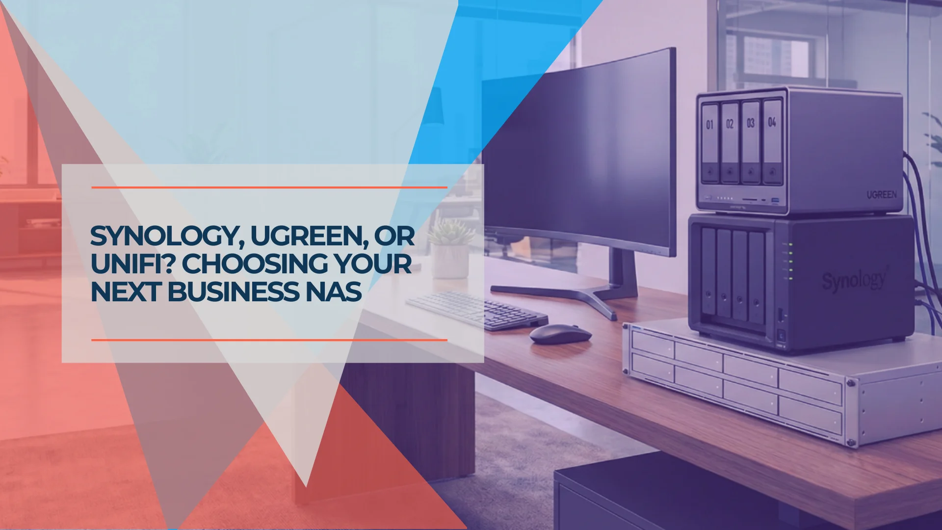 Best NAS for Small Business 2026: Synology, UGREEN & UniFi Compared