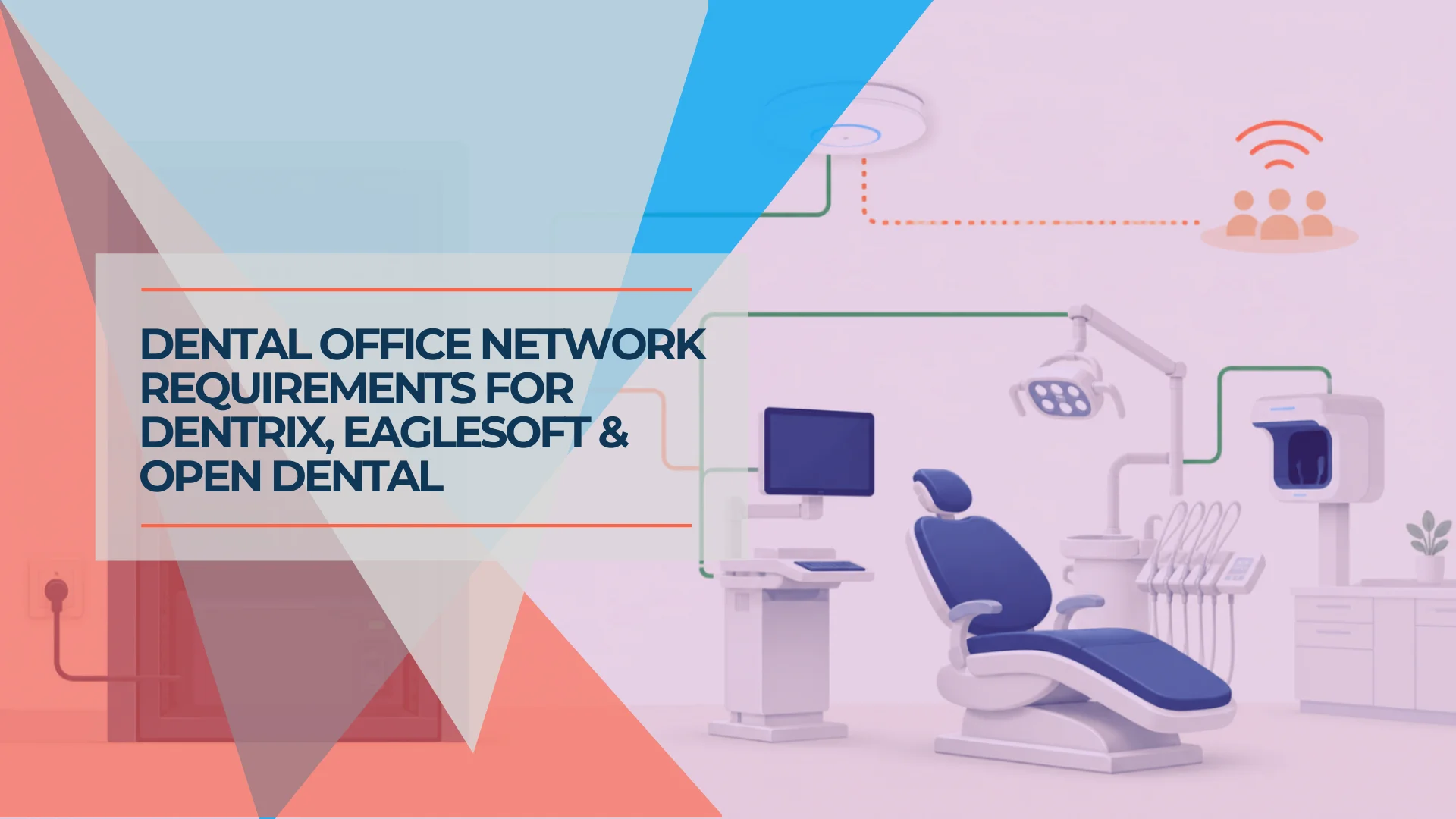 Dental Office Network Requirements: Dentrix, Eaglesoft & Open Dental