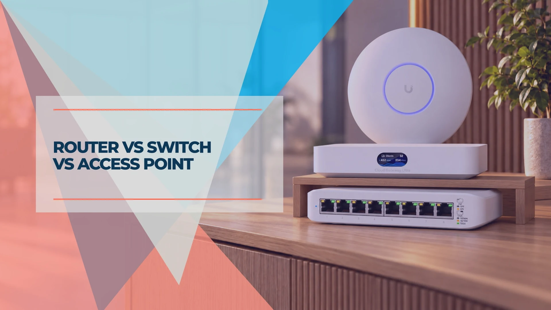 Router vs Switch vs Access Point: How an Office Network Fits Together