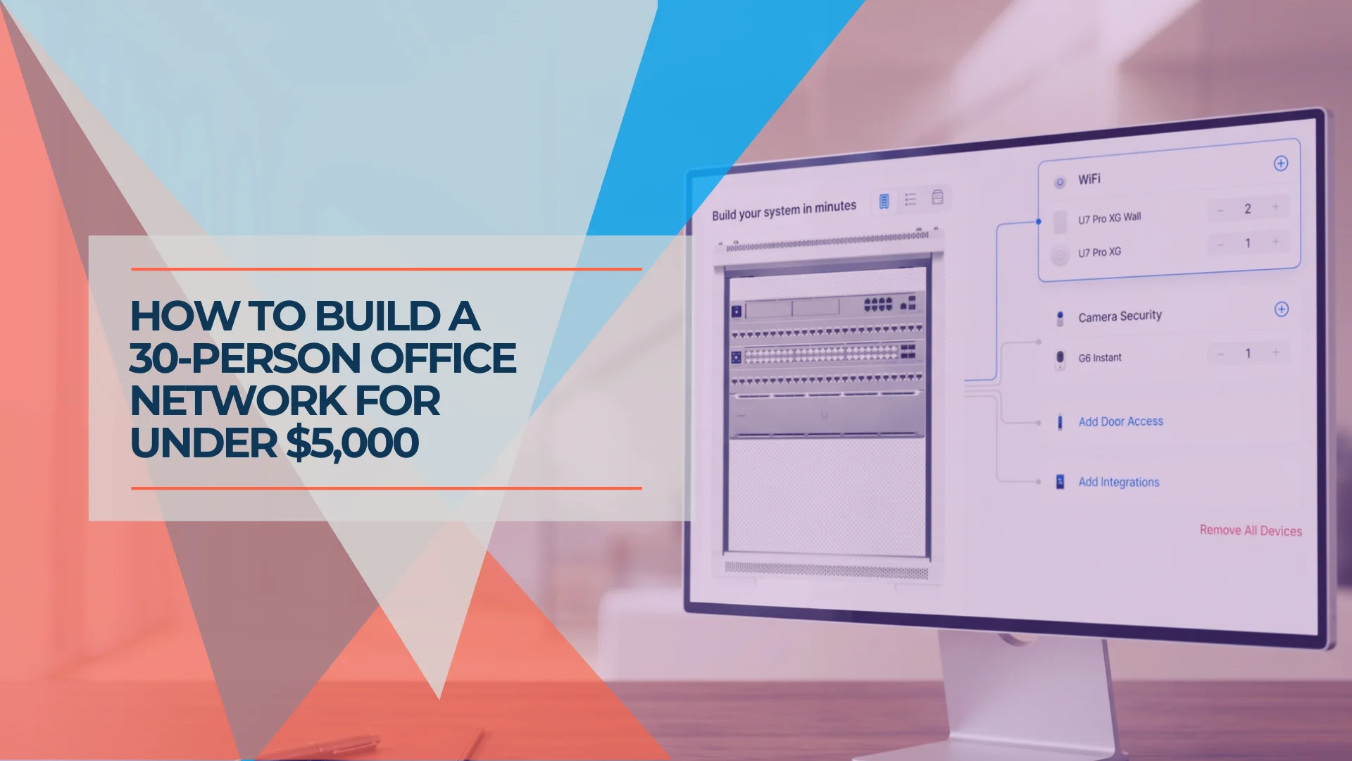 Planning a 30-Person Office Network: A Complete Project Guide (Under $5,000)