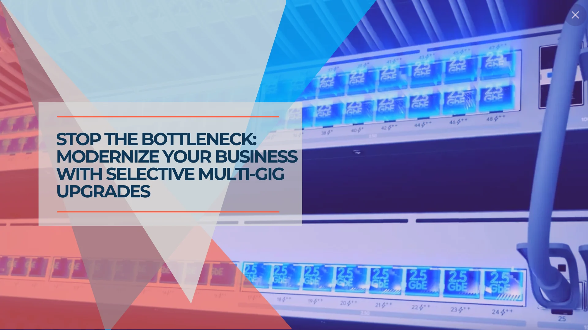 Multi-Gig Network Upgrade Guide for Small Business: 2.5G, 5G & 10G in 2026