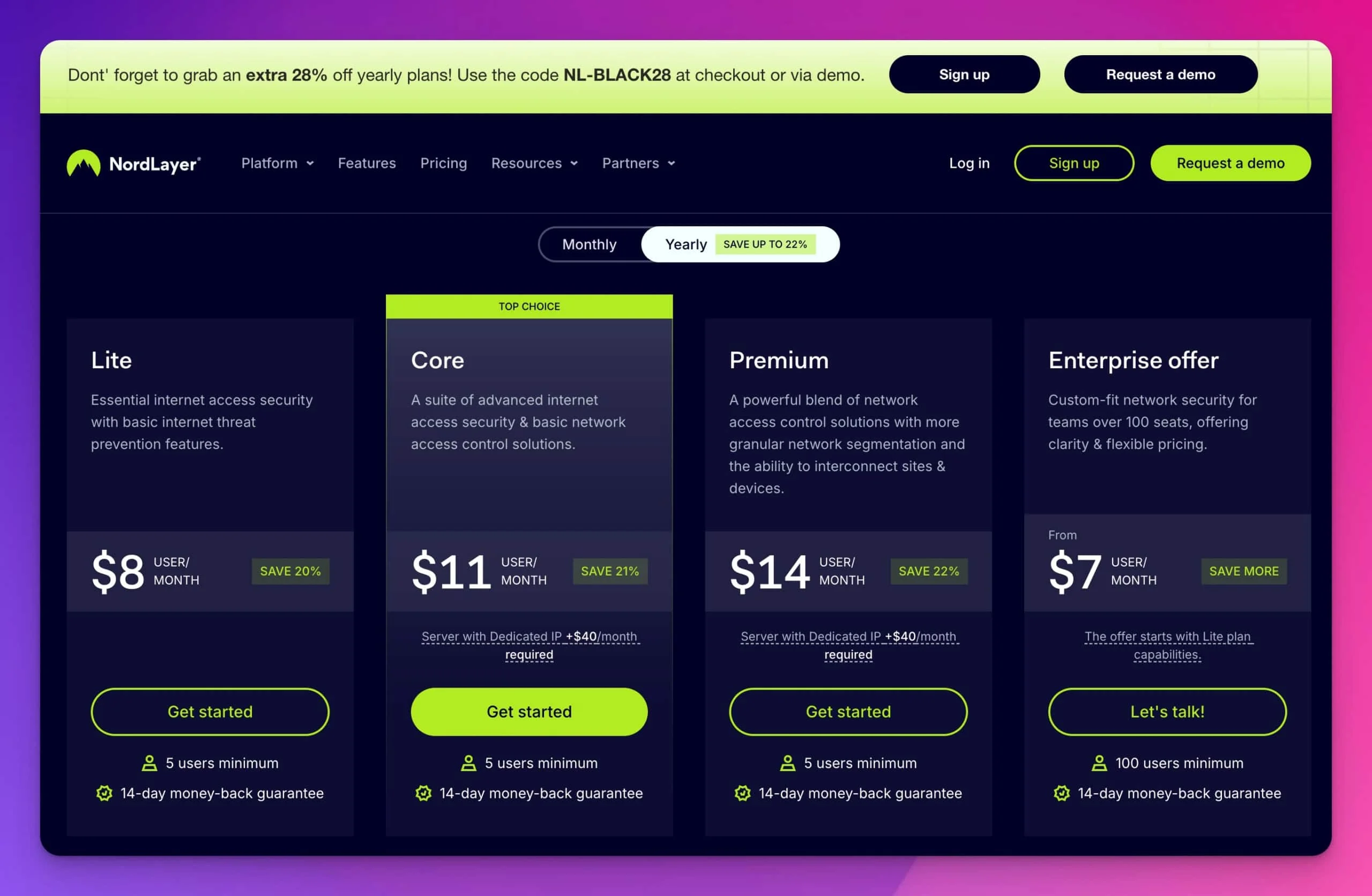 NordLayer Black Friday Deal 2025