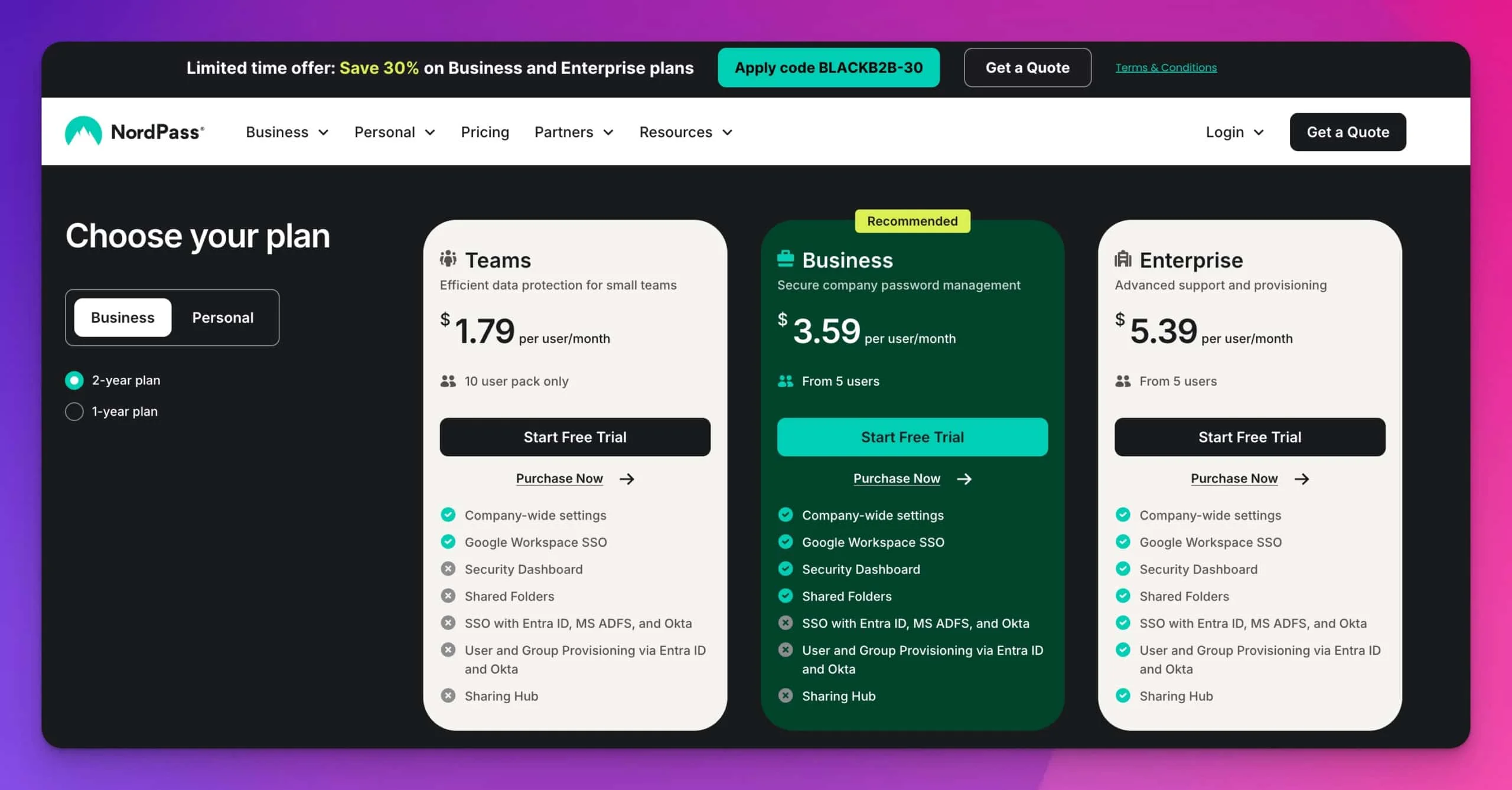 NordPass Black Friday Deal 2025