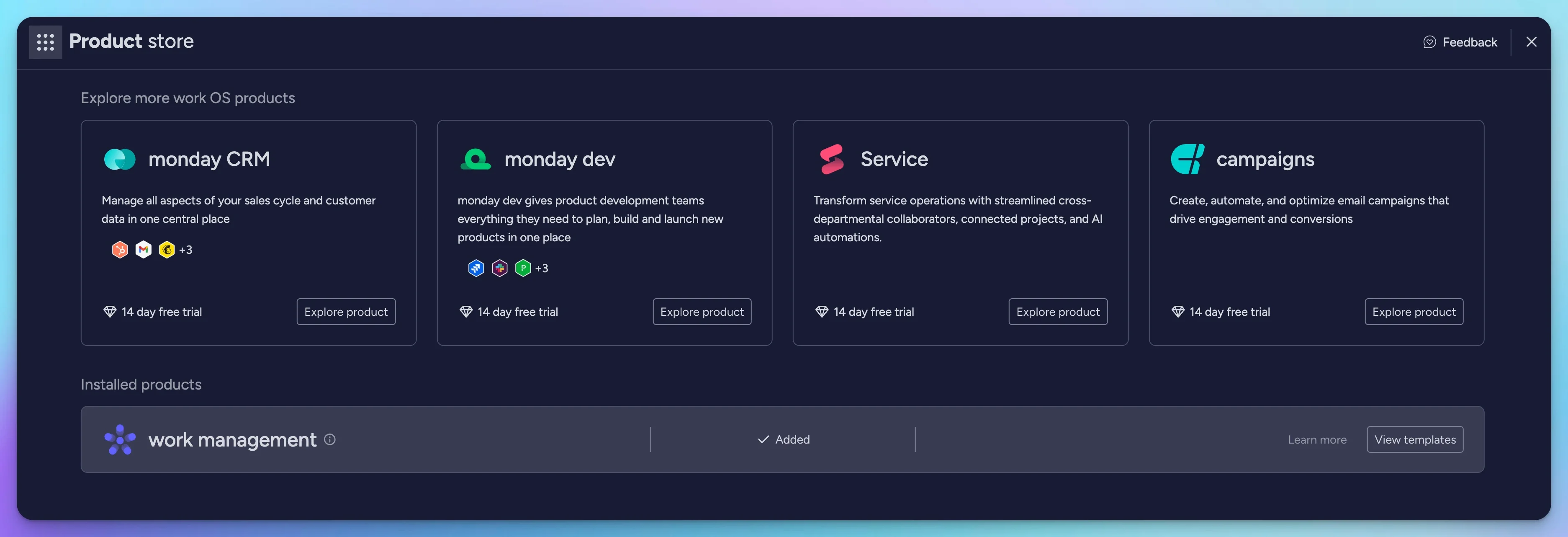 Monday.com Integrations Marketplace - Connect with 200+ apps including Slack, Google Workspace, and Salesforce