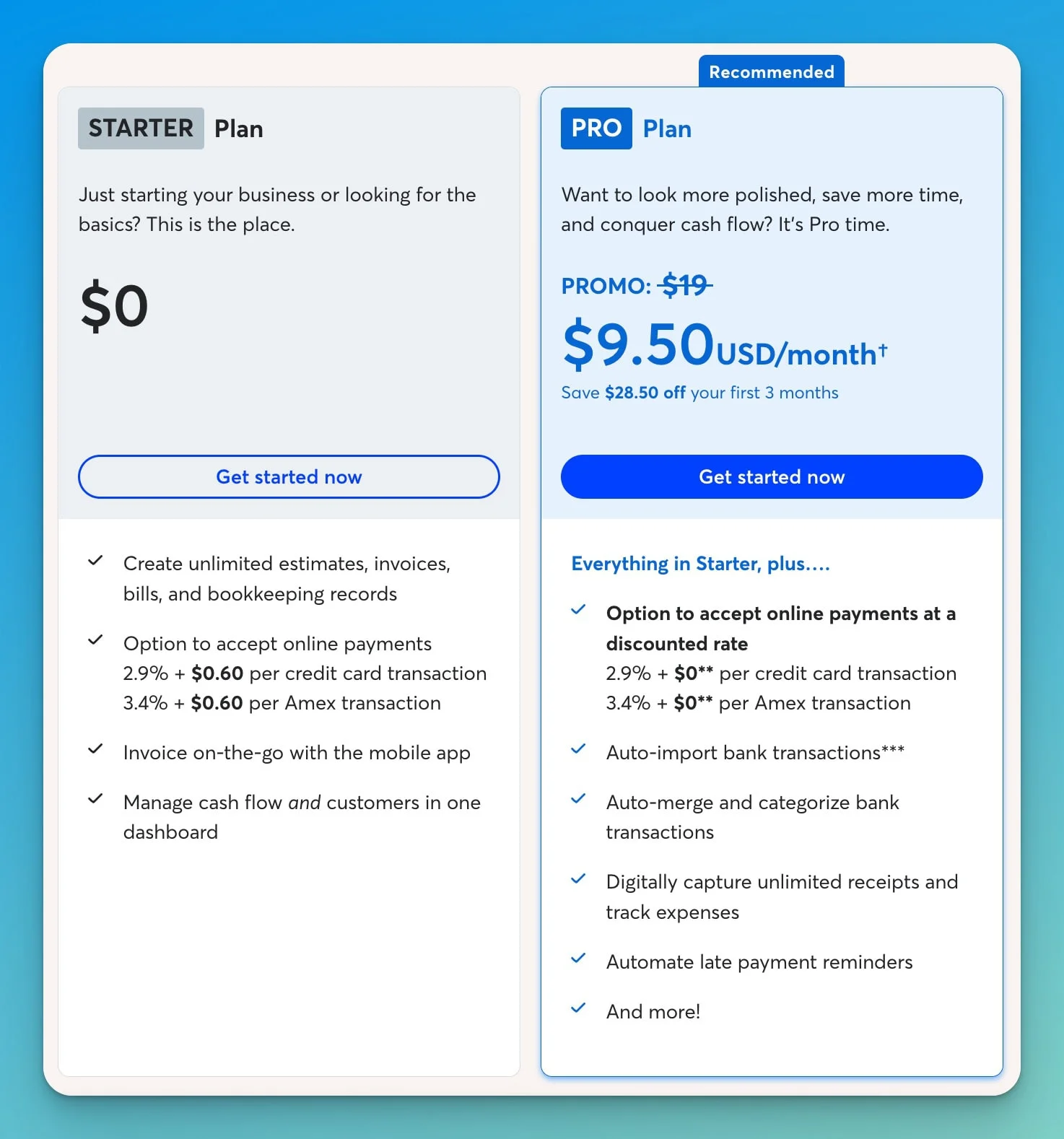 Wave Accounting Pricing November 2025
