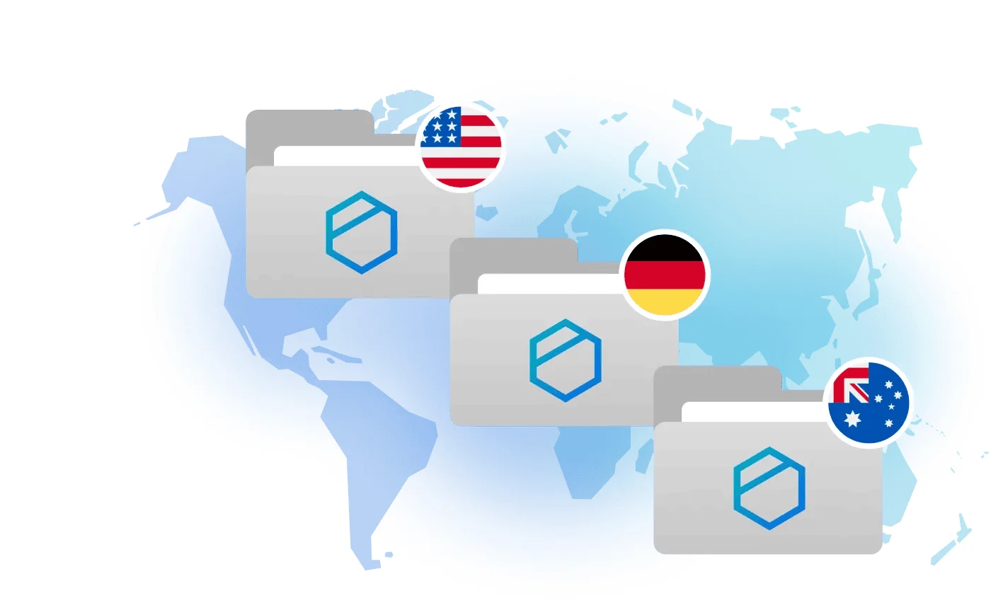 Tresorit Data Center Map