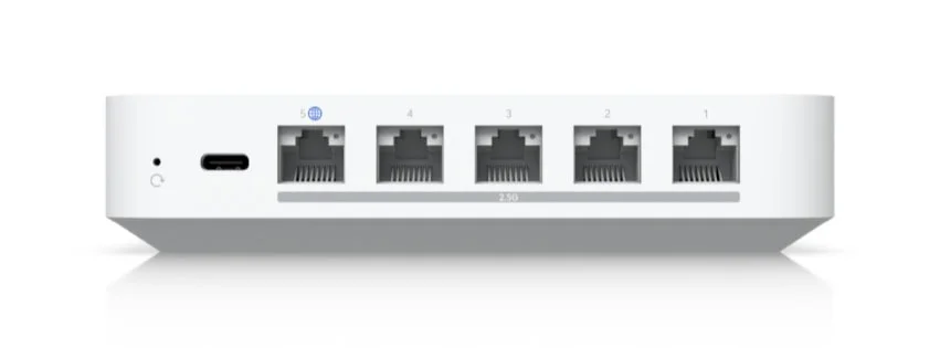 UniFi Cloud Gateway Max - Back View