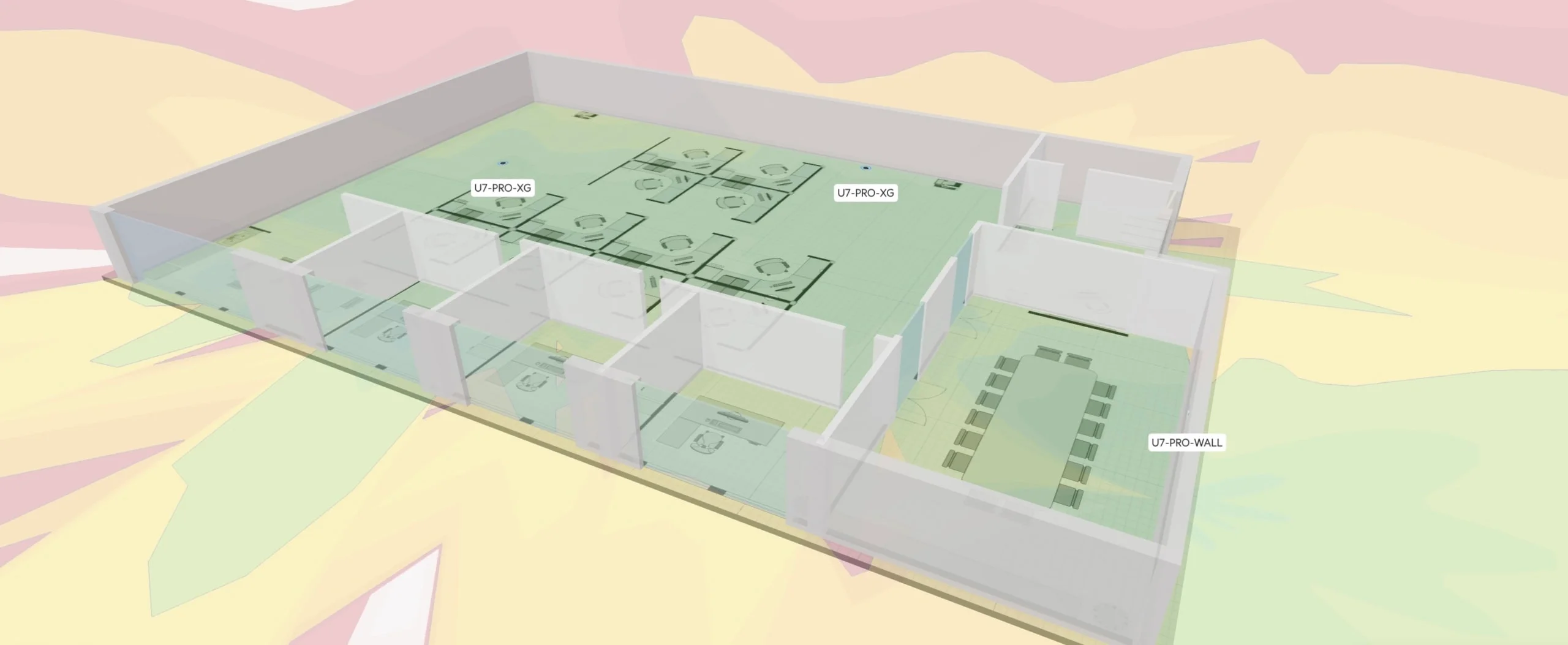 UniFi Wireless 3D Coverage