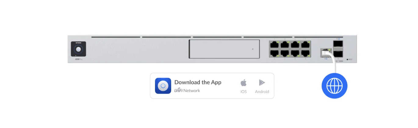 UniFi Dream Machine Connect to Internet