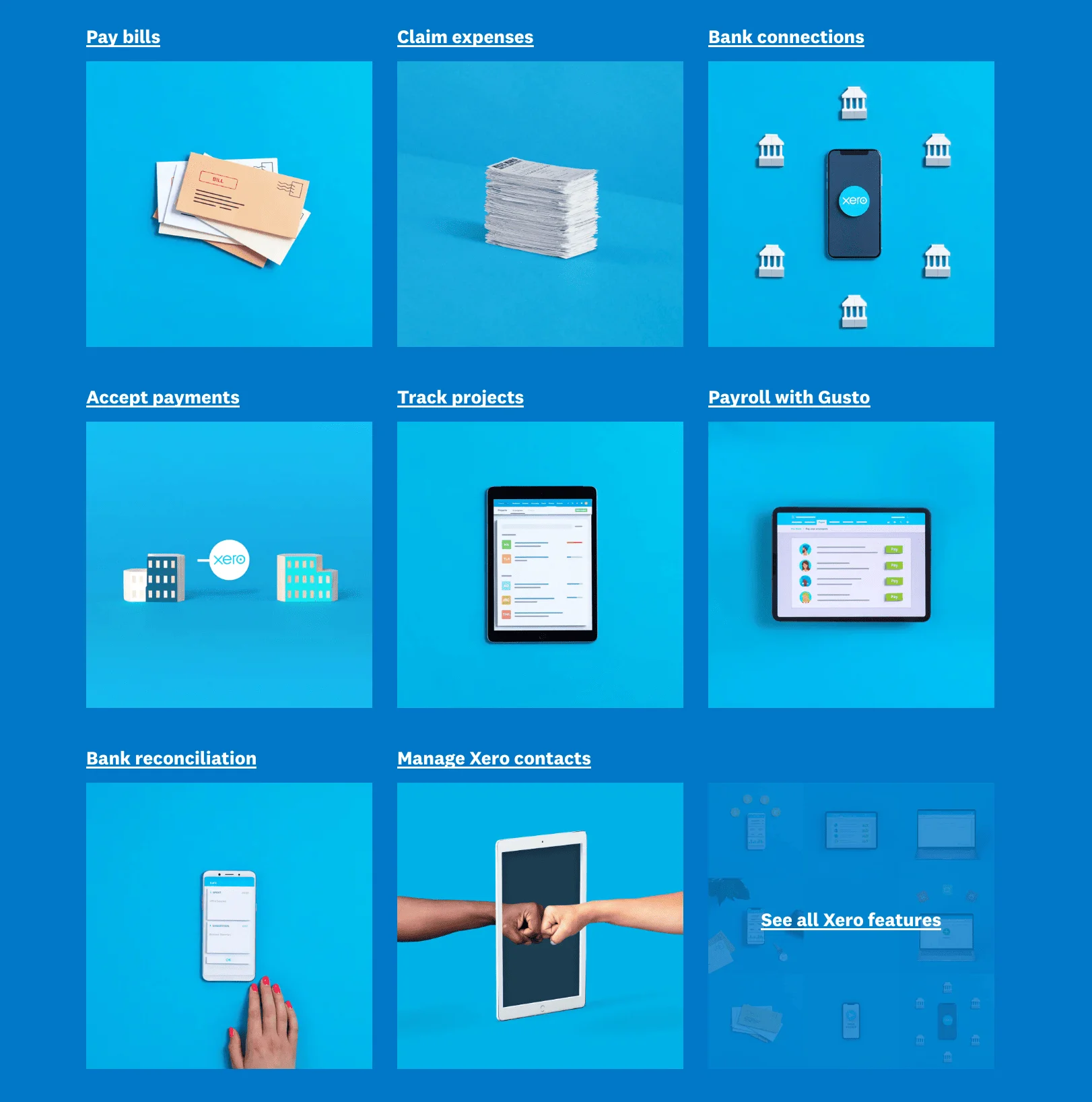 Xero Accounting Features