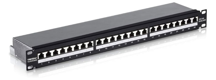 shielded patch panel